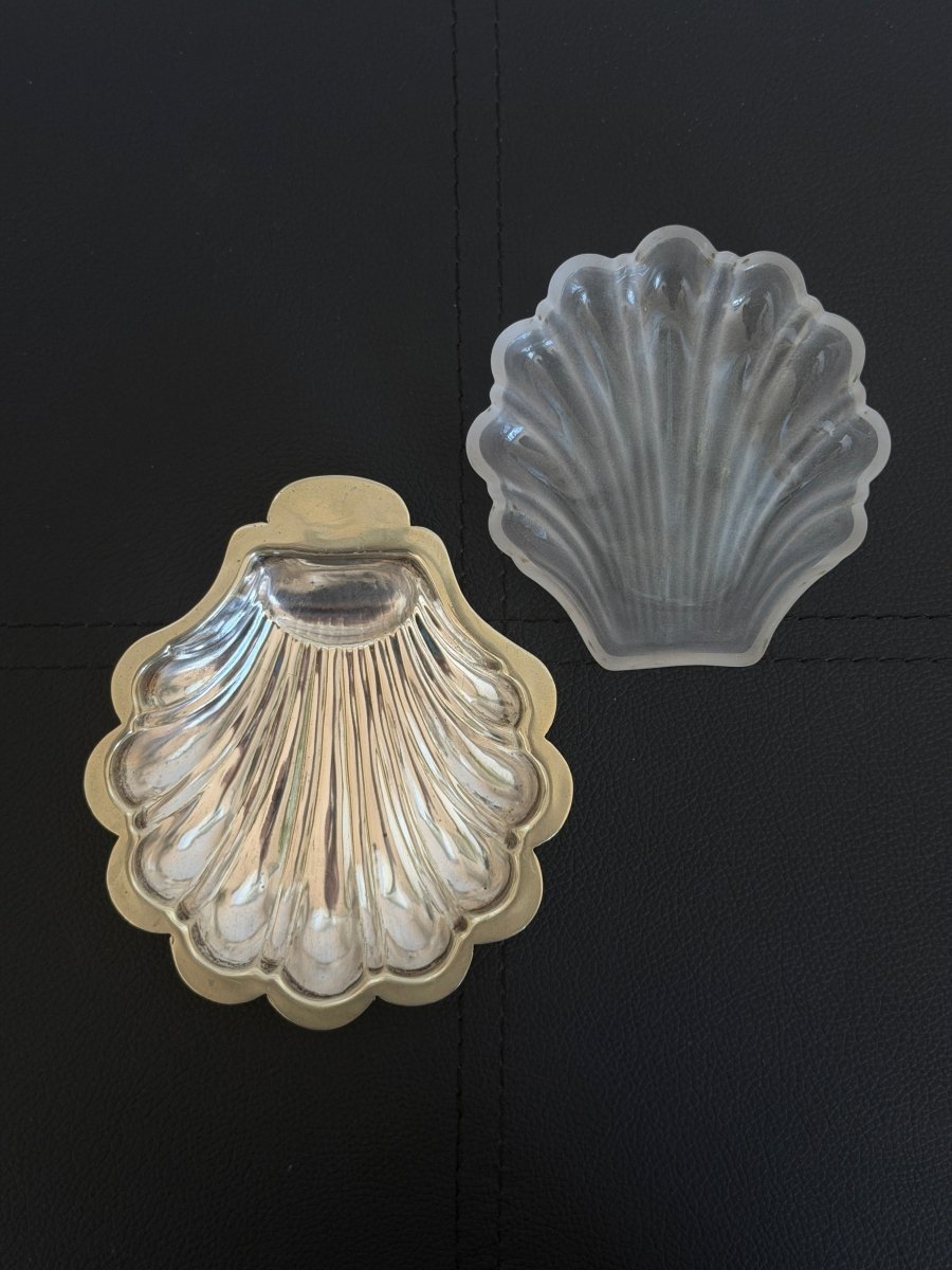 Vintage Silver Shell Trinket Dish Trinket DishHaus of Moss + Moon- Haus of Moss and Moon