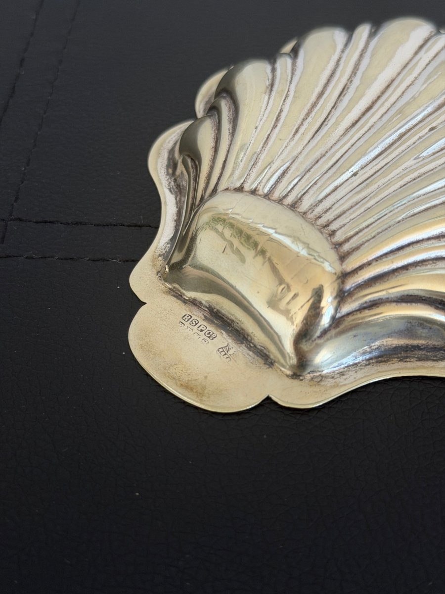 Vintage Silver Shell Trinket Dish Trinket DishHaus of Moss + Moon- Haus of Moss and Moon