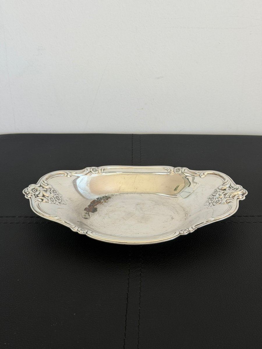 Vintage Silver Trinket Dish Trinket DishHaus of Moss + Moon- Haus of Moss and Moon