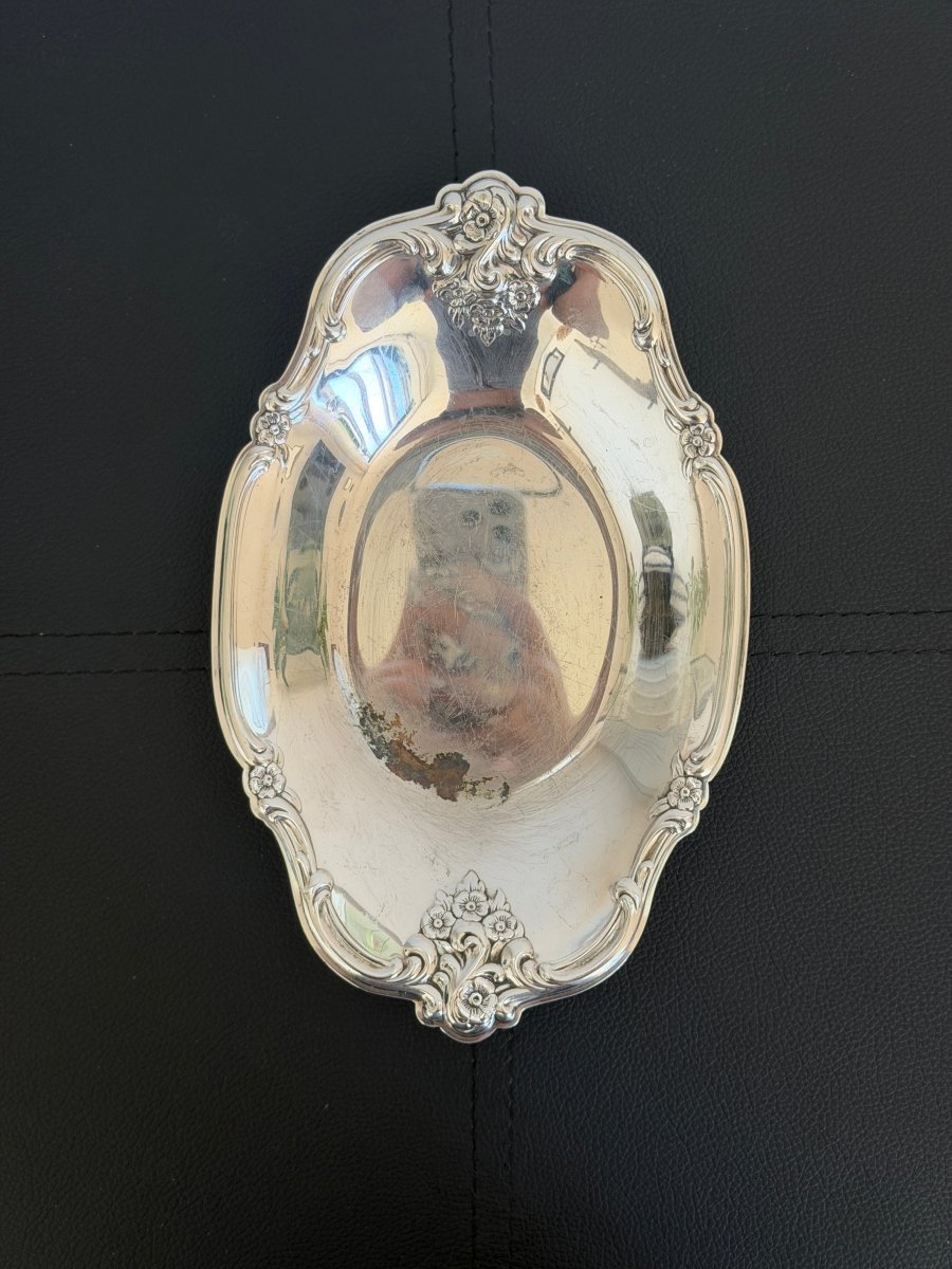 Vintage Silver Trinket Dish Trinket DishHaus of Moss + Moon- Haus of Moss and Moon