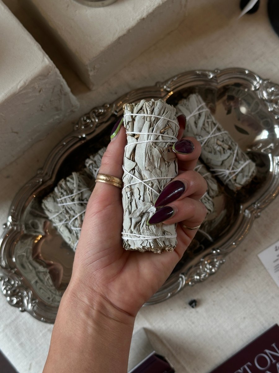 White Sage Stick, California Sage Haus of Moss + Moon - Haus of Moss + Moon