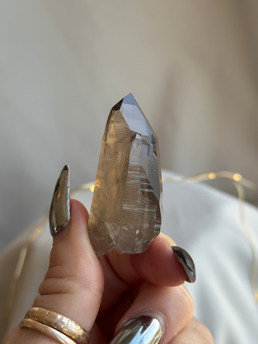 Zomba Smoky Quartz Point, Malawi, A Smoky QuartzSouth Africa - Haus of Moss + Moon
