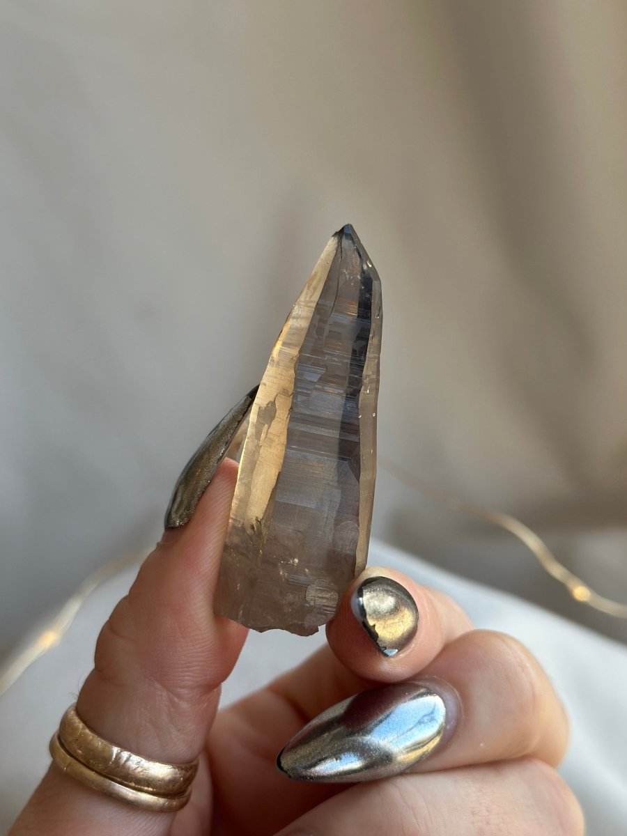 Zomba Smoky Quartz Point, Malawi, B Smoky QuartzSouth Africa - Haus of Moss + Moon