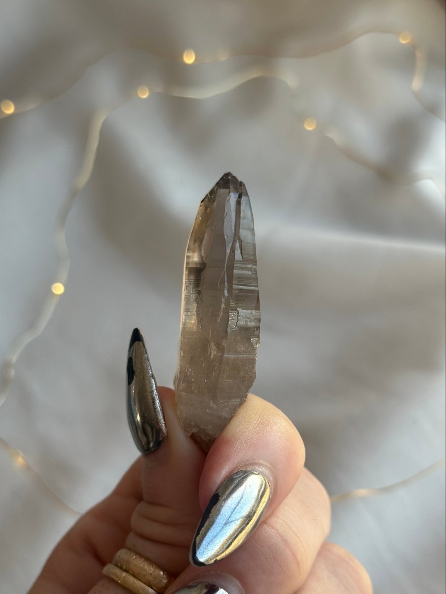 Zomba Smoky Quartz Point, Malawi, D Smoky QuartzSouth Africa - Haus of Moss + Moon