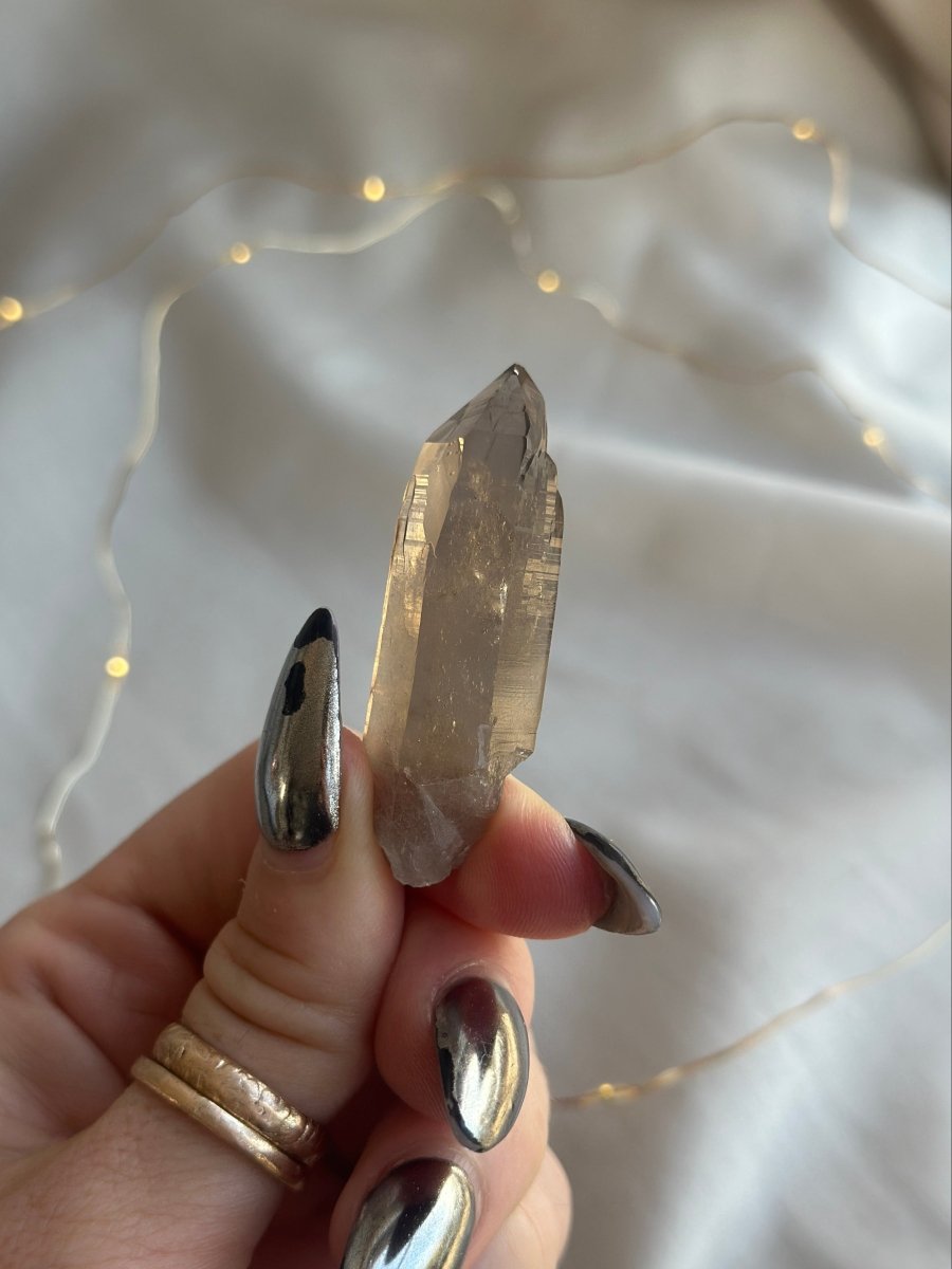 Zomba Smoky Quartz Point, Malawi, E Smoky QuartzSouth Africa - Haus of Moss + Moon