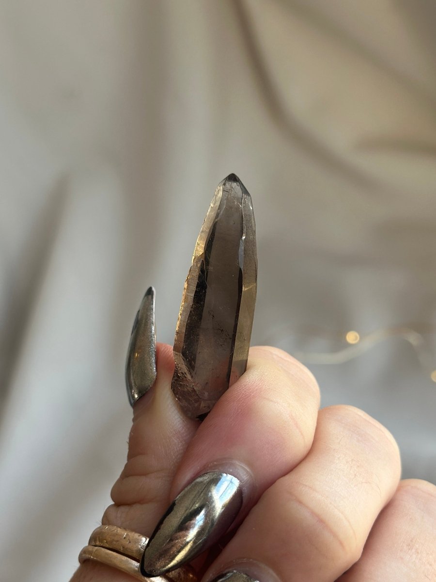 Zomba Smoky Quartz Point, Malawi, G Smoky QuartzSouth Africa - Haus of Moss + Moon