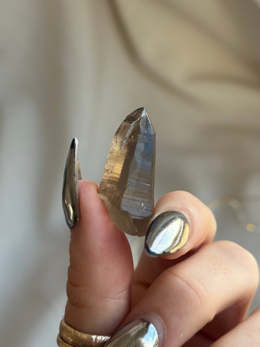 Zomba Smoky Quartz Point, Malawi, I Smoky QuartzSouth Africa - Haus of Moss + Moon