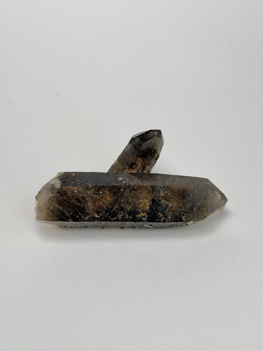 Zomba Smoky Quartz with Rutile, Malawi, B Smoky QuartzSouth Africa - Haus of Moss + Moon